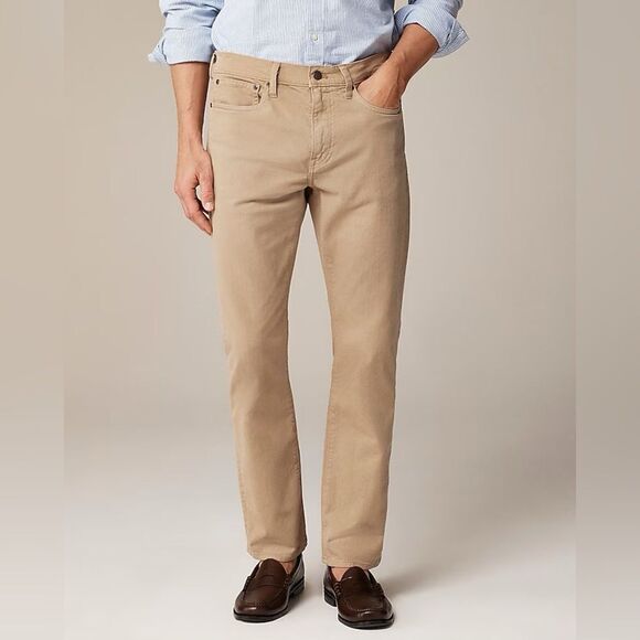 NWT J. Crew 770™ straight-fit five-pocket midweight tech pant 33/30 and 33/34 - Picture 3 of 11